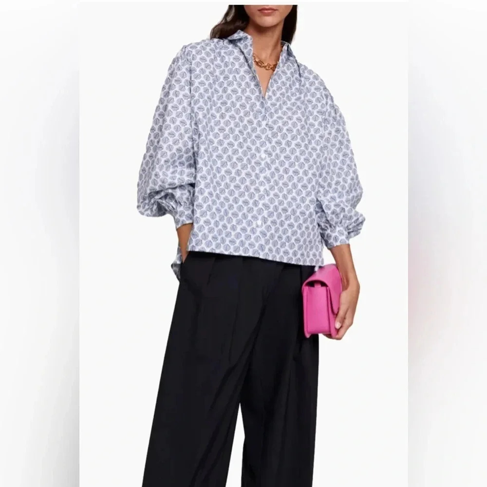 Maje
Monogram Printed Shirt - Picture 2 of 7